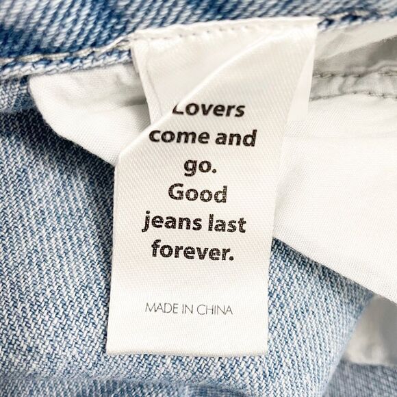 PacSun Light Blue Low Rise Cargo Flare Jeans Size 28 | 6 Y2K Grommet Pac Sun - Picture 14 of 15